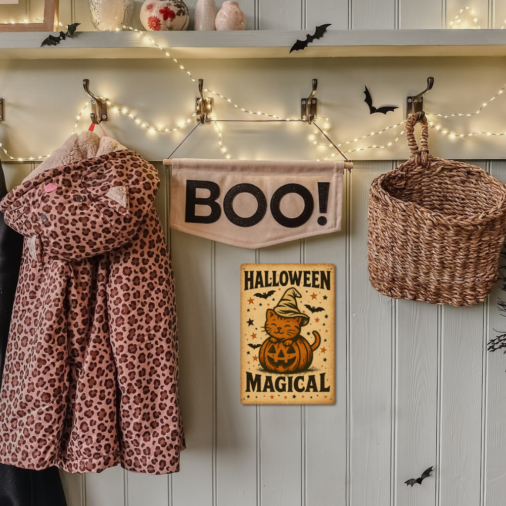 Halloween Magical – Cute Witch Cat