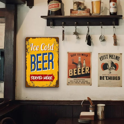 Ice Cold Beer Served Here