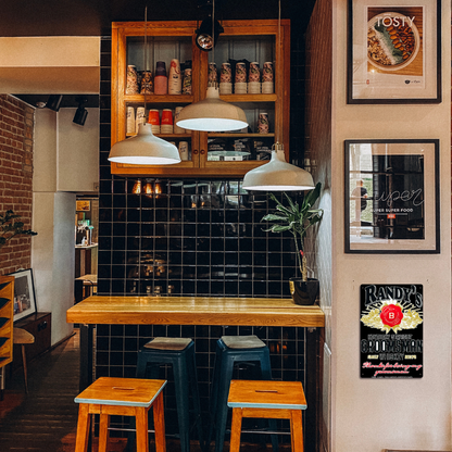 Personalized “Groomsman” Kentucky-Style Whiskey Tin Sign