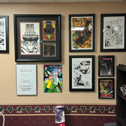 Rick and Morty Portal Chaos Tin Sign