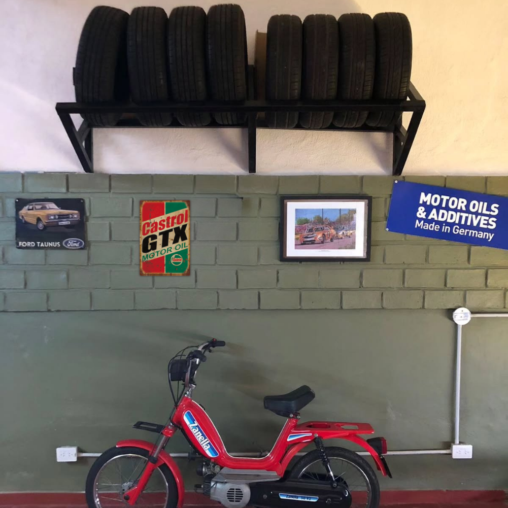 Castrol GTX Motor Oil Retro Tin Sign