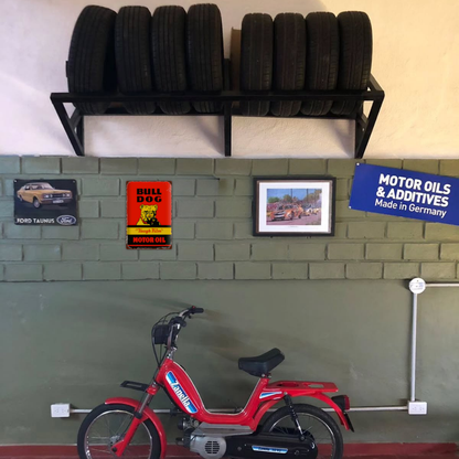 Bulldog Motor Oil Vintage Tin Sign