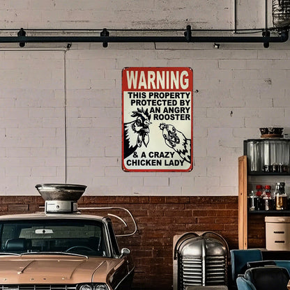 Crazy Chicken Lady Warning