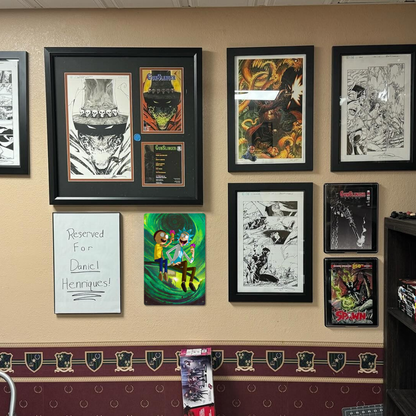 Rick and Morty Portal Ice Cream Tin Sign