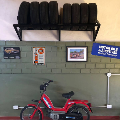 Gulf No-Nox Gasoline Pump – Vintage Tin Sign