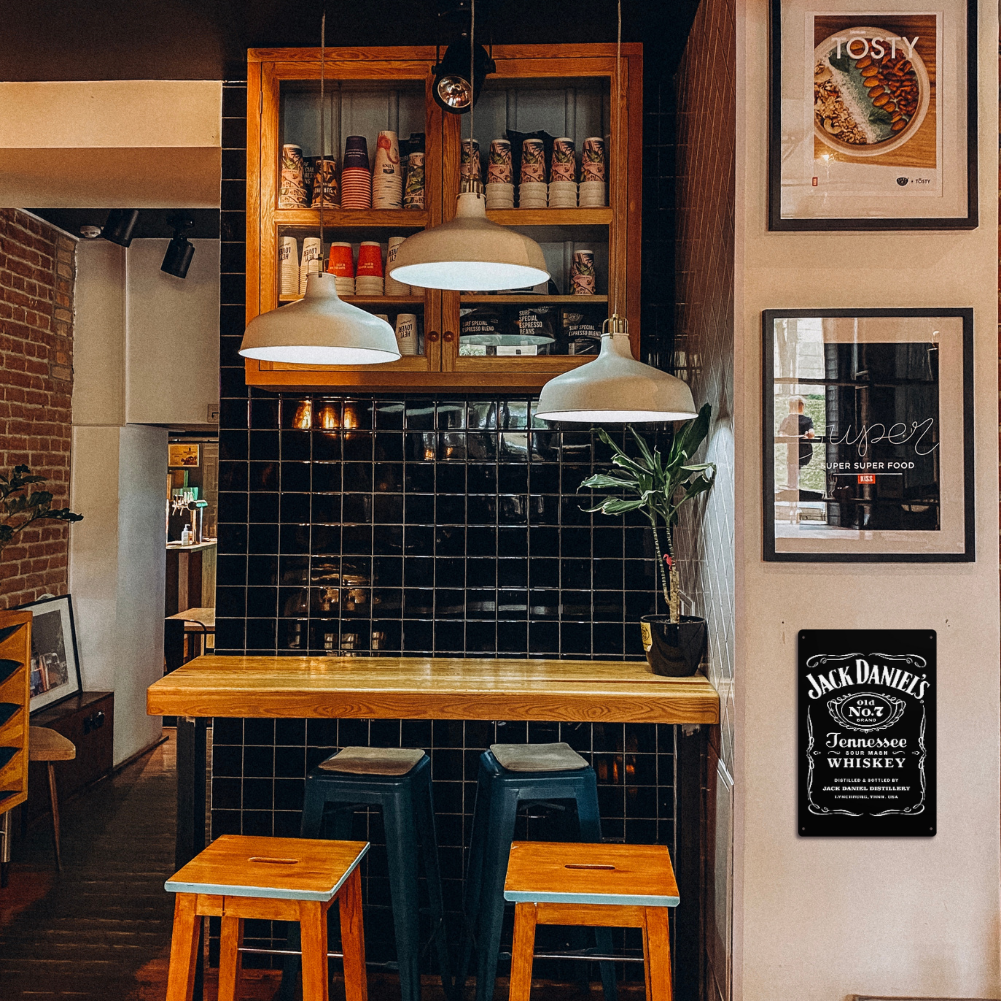 Jack Daniel’s Old No.7 Tennessee Whiskey Metal Sign