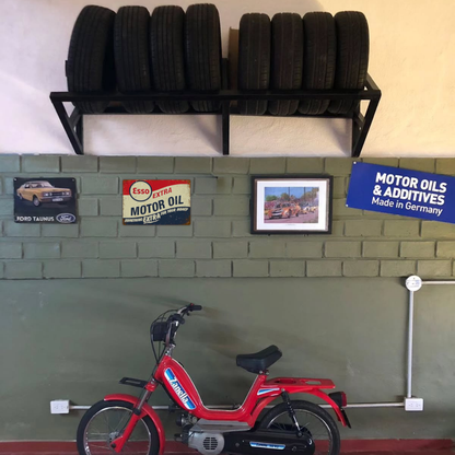 Esso Extra Motor Oil Vintage Tin Sign – Retro Garage