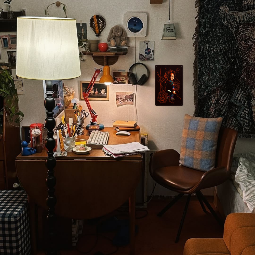 Chucky Horror Tin Sign