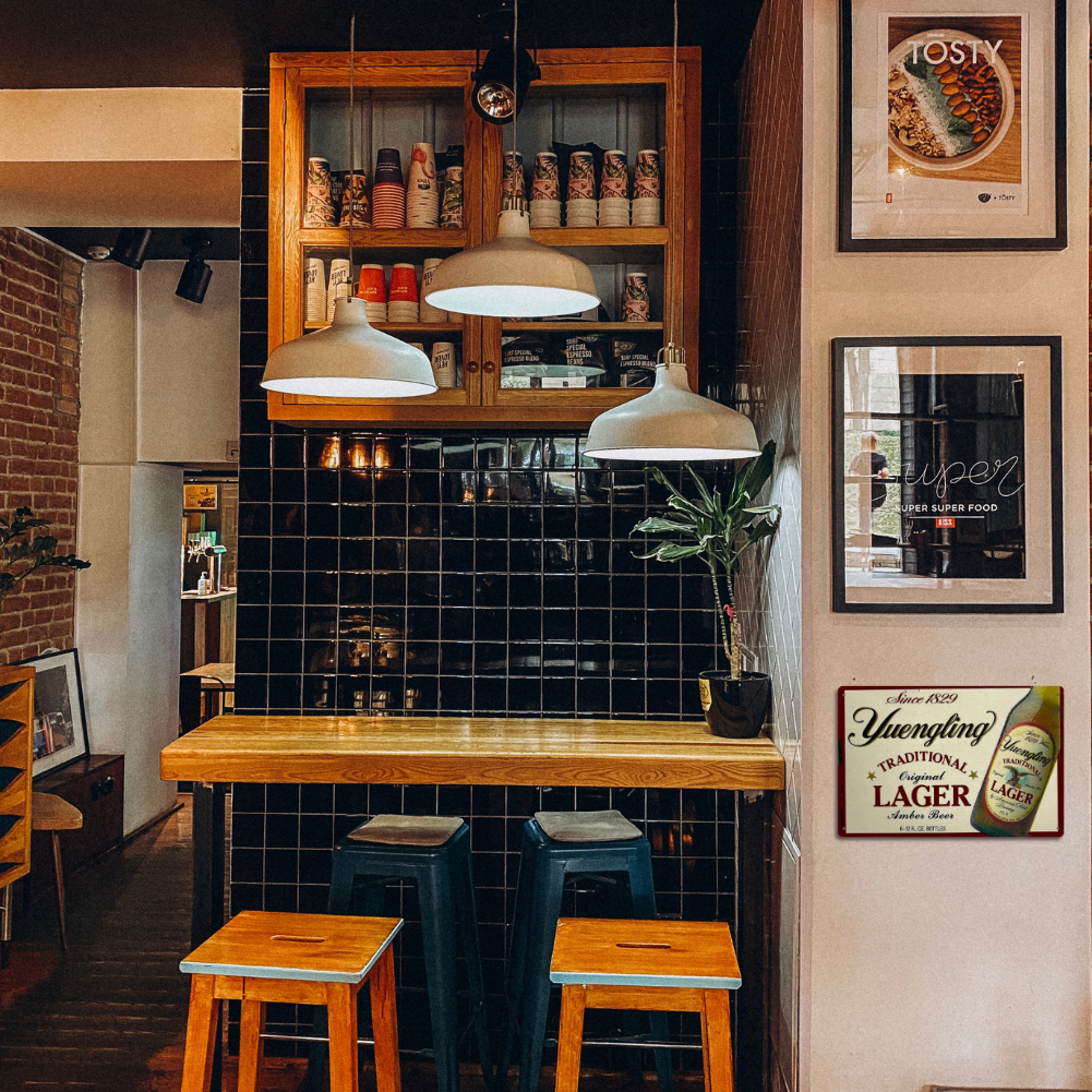 Yuengling Traditional Lager Vintage Metal Sign