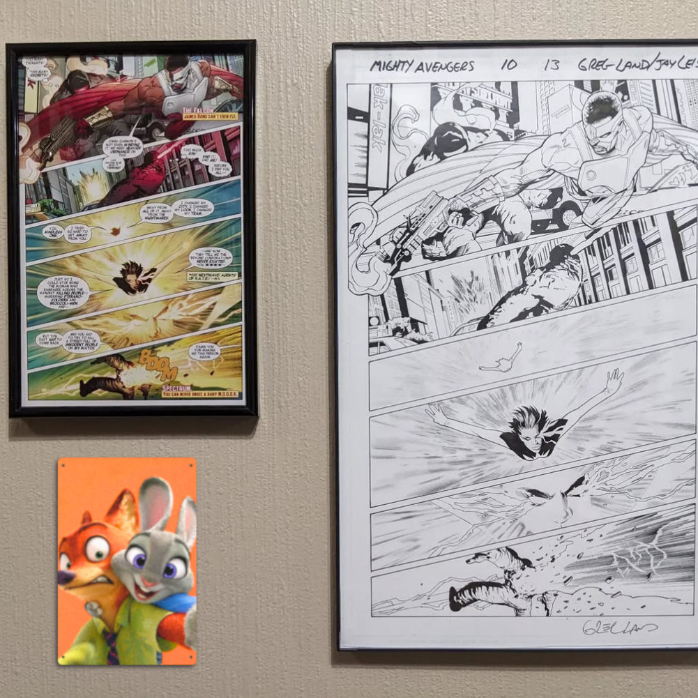 Zootopia – Judy Hopps & Nick Wilde Selfie Tin Sign