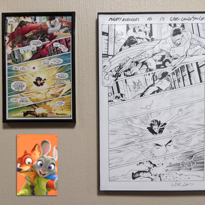 Zootopia – Judy Hopps & Nick Wilde Selfie Tin Sign