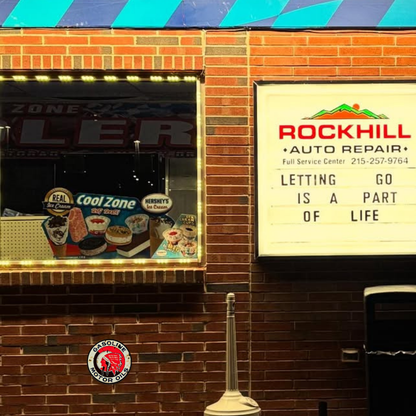 Vintage “Gasoline Motor Oils” Round Tin Sign