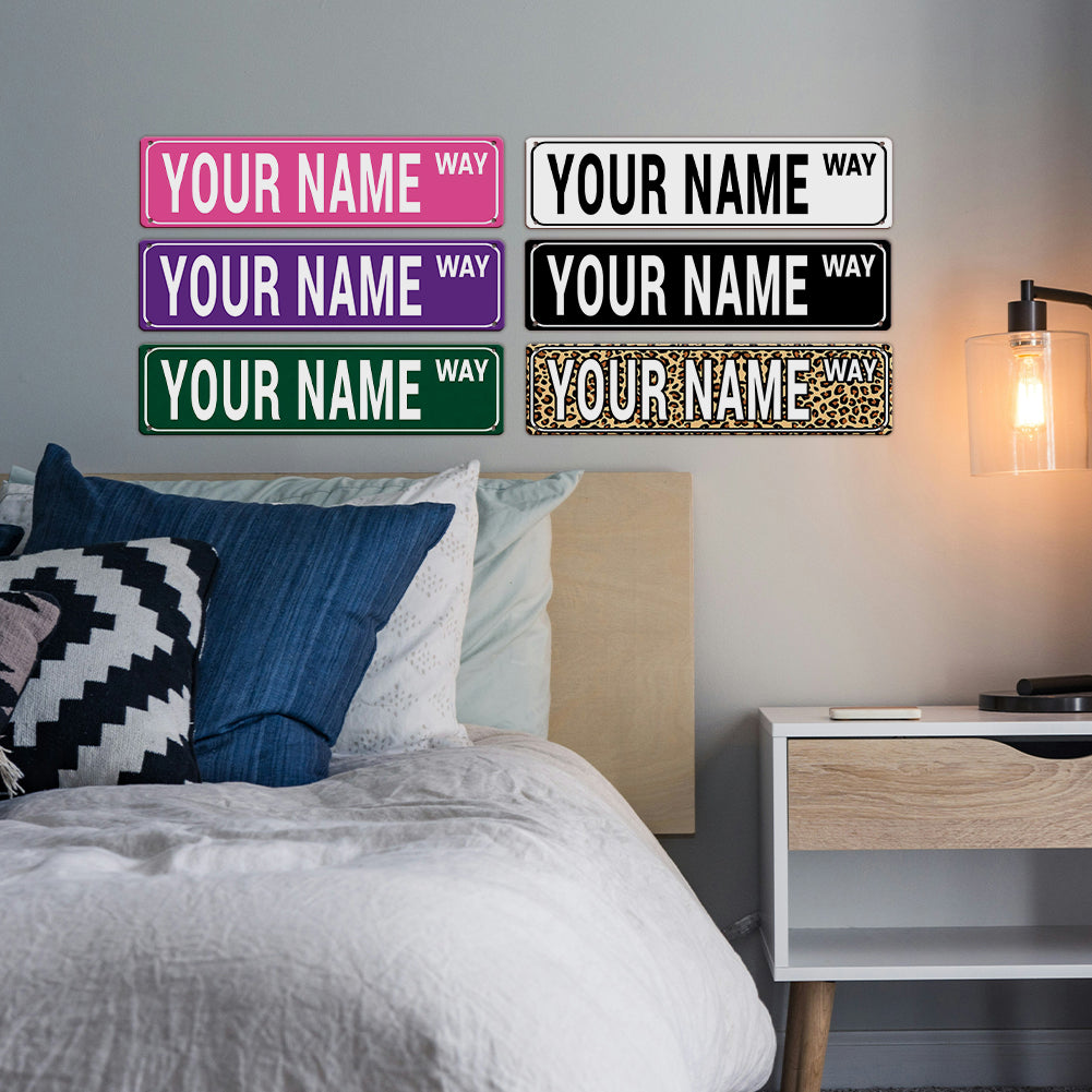 Custom Funny Spanglish Vintage Wall Decor - YOUR NAME.way