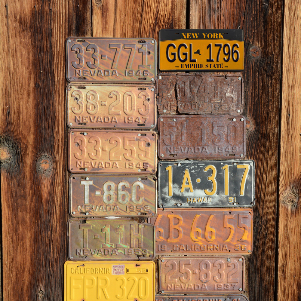 New York GGL-1796 - Tin License Plate Sign(6*12Inch)