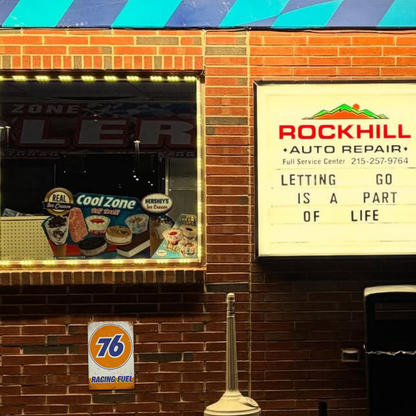 76 Racing Fuel – Vintage Tin Sign