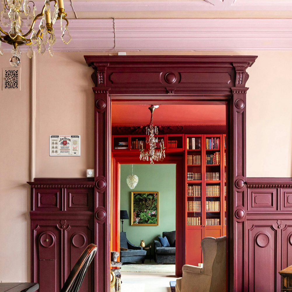 Jim Beam Kentucky Straight Bourbon Vintage Metal Sign