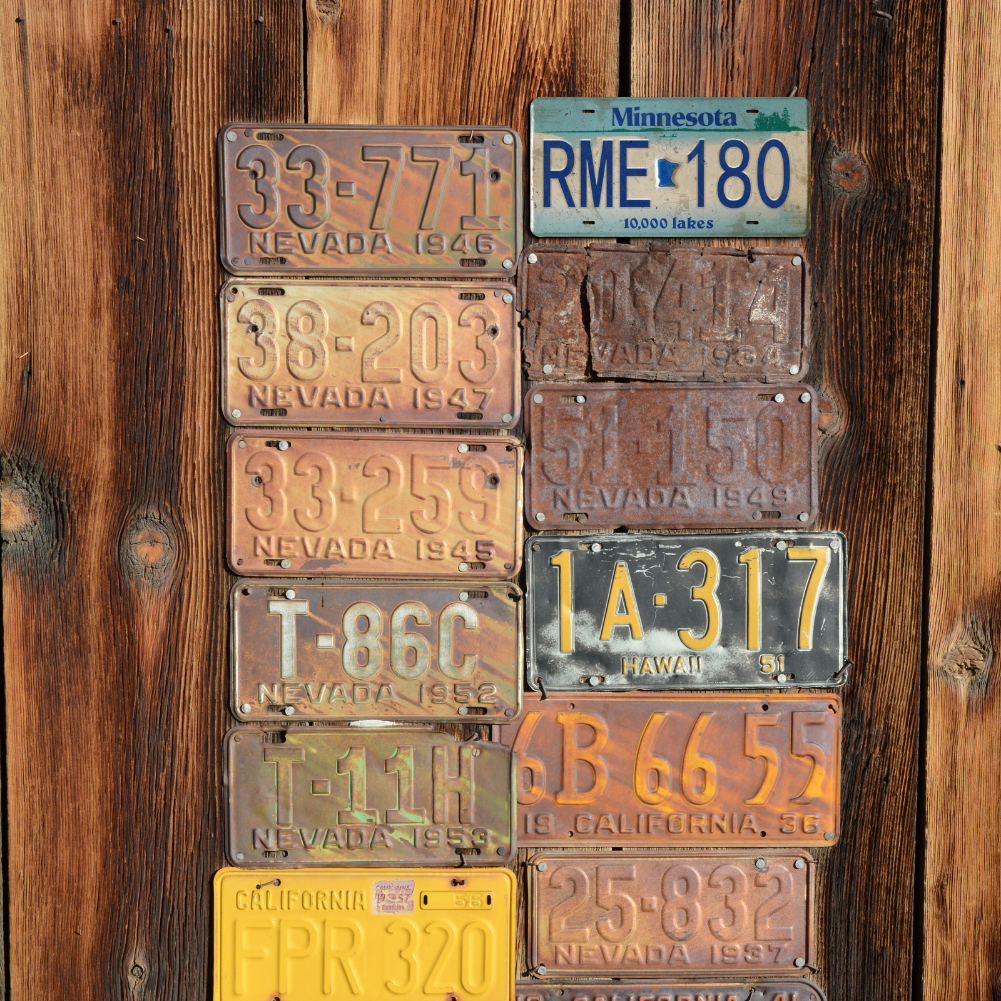 Minnesota RME 180 - Tin License Plate Sign(6*12Inch)