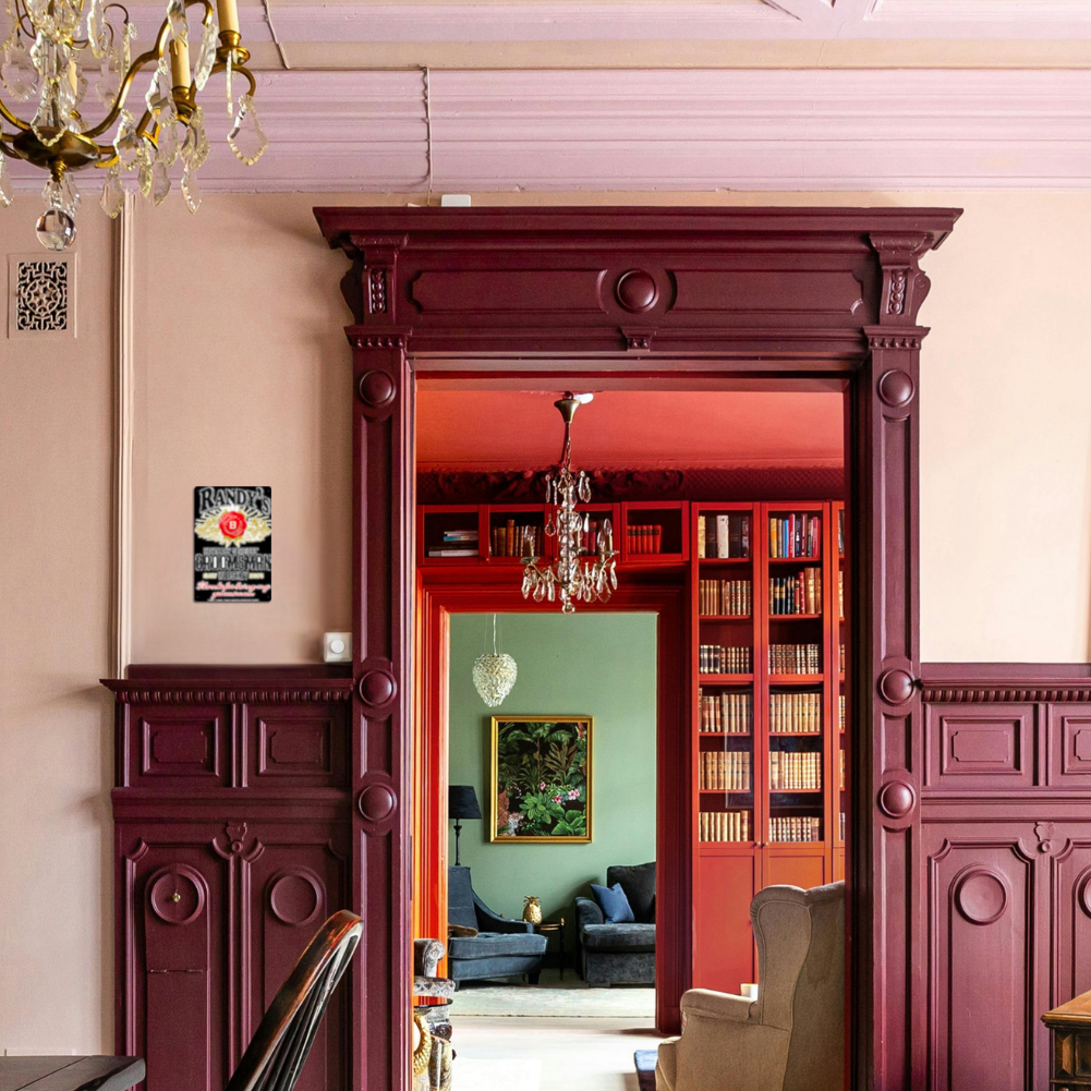 Personalized “Groomsman” Kentucky-Style Whiskey Tin Sign