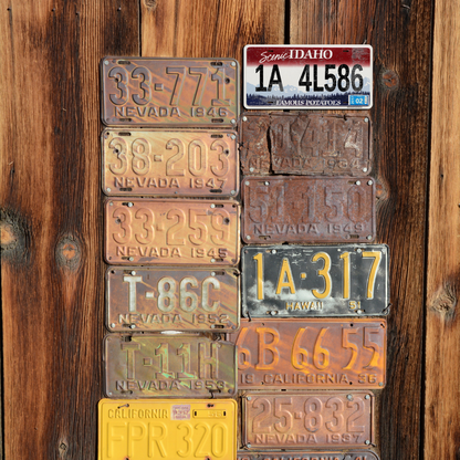 Idaho 1A 4L586 - Tin License Plate Sign(6*12Inch)