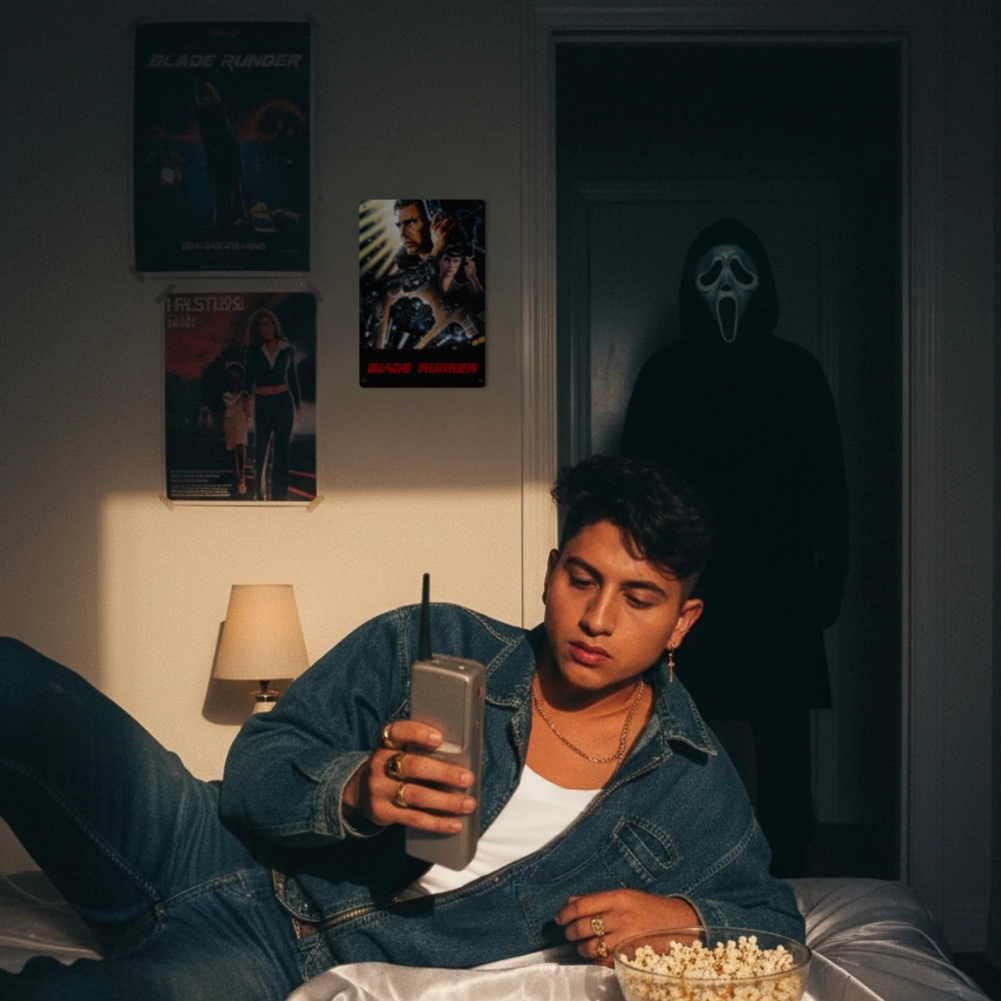 Blade Runner (1982) Poster Tin Sign – Deckard & Rachael