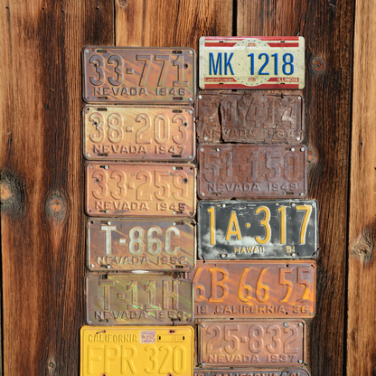 Illinois MK 1218 - Tin License Plate Sign(6*12Inch)