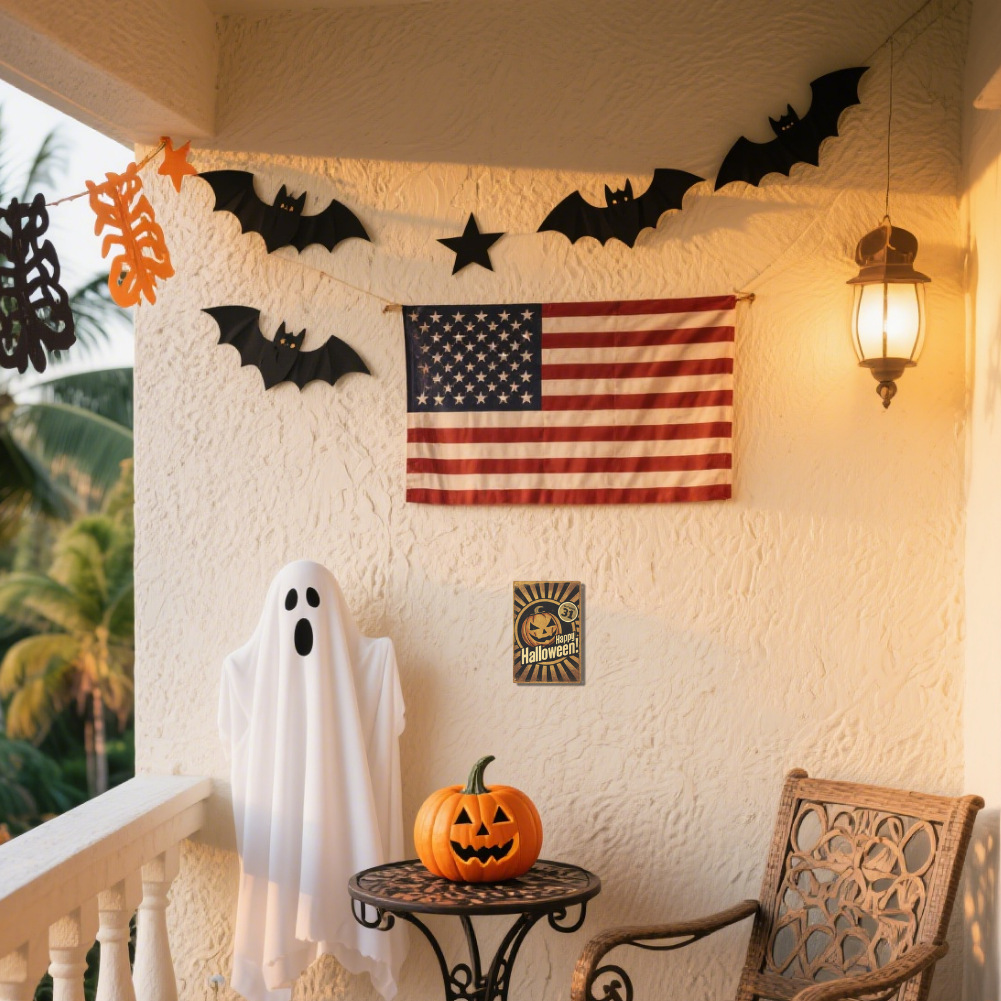 Happy Halloween Vintage Pumpkin