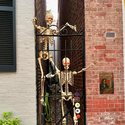 Almost Halloween — Rocker Skeleton Spooky Meme Poster