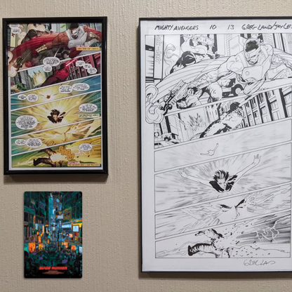 Blade Runner (1982) – Neon Cityscape Tin Sign