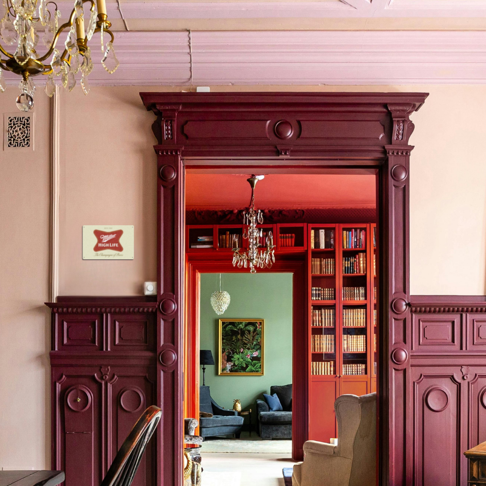 Miller High Life Vintage Metal Sign