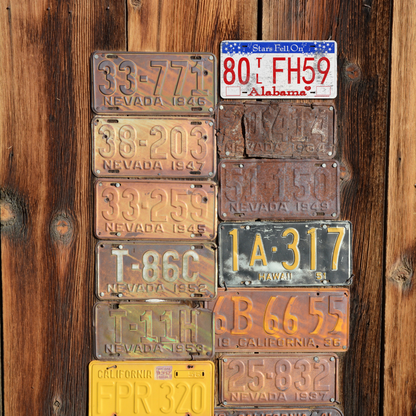 Alabama 80 FH59 - Tin License Plate Sign(6*12Inch)