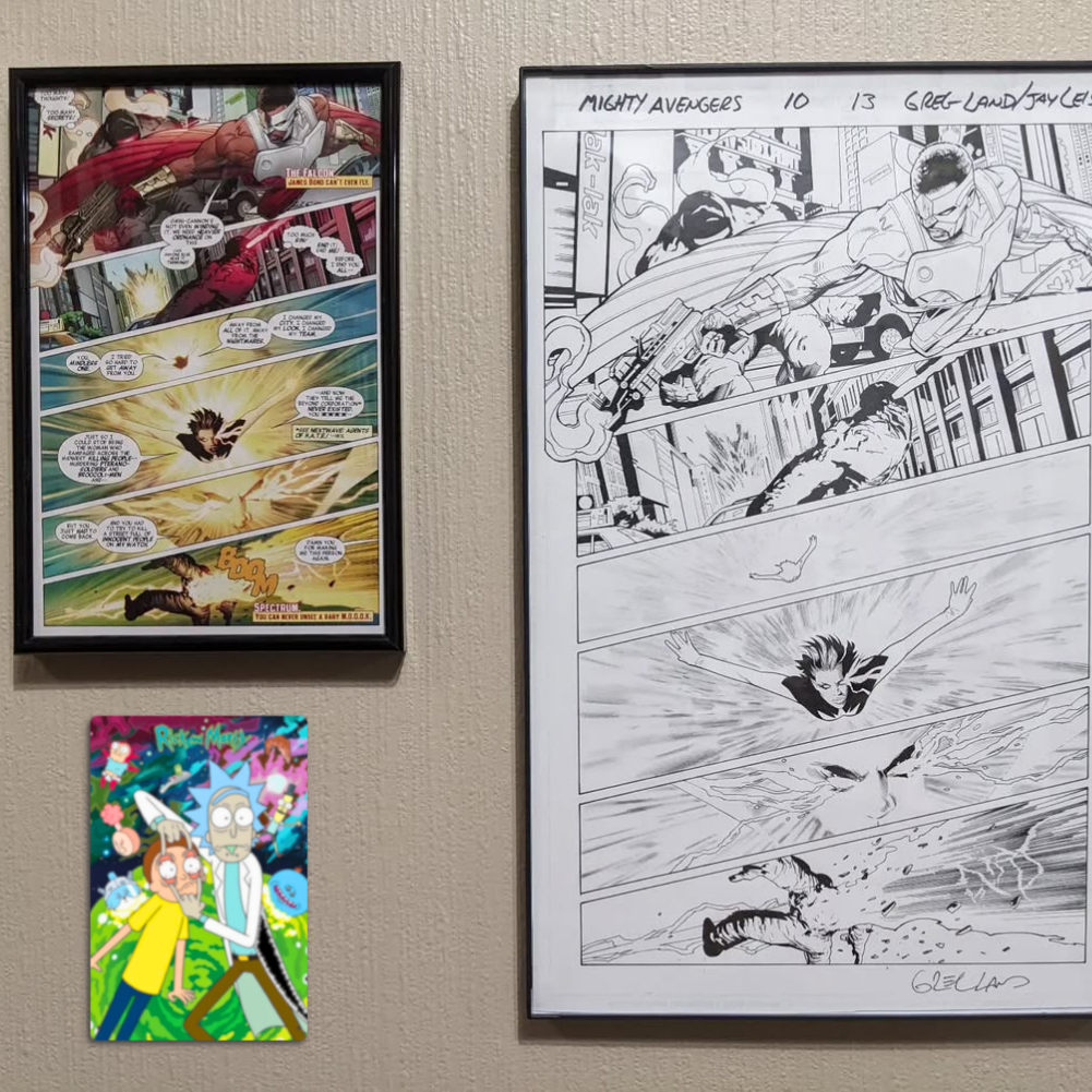 Rick and Morty Portal Chaos Tin Sign