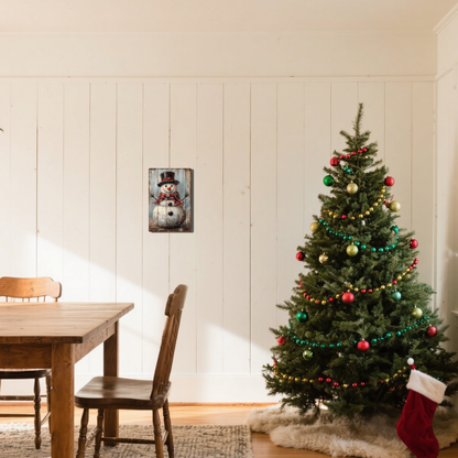 Rustic Snowman Winter & Christmas