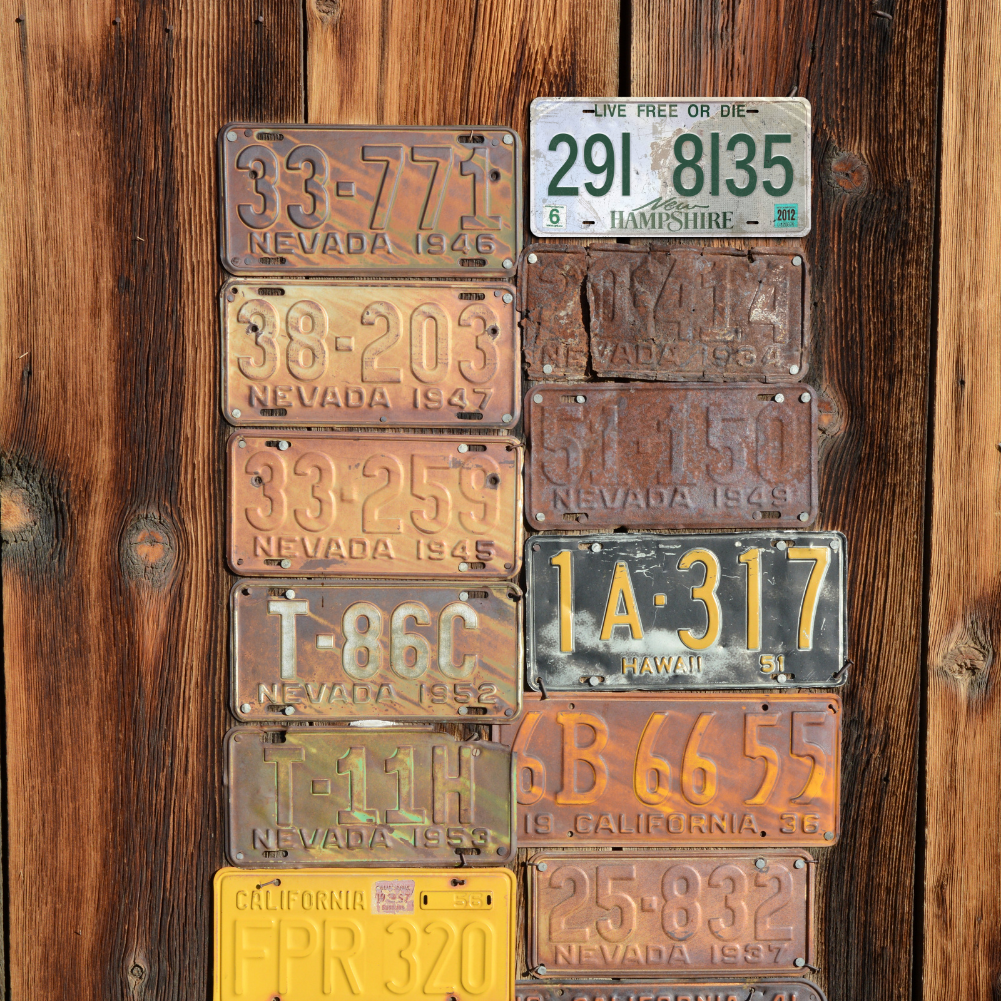 New Hampshire 291 8135 - Tin License Plate Sign(6*12Inch)
