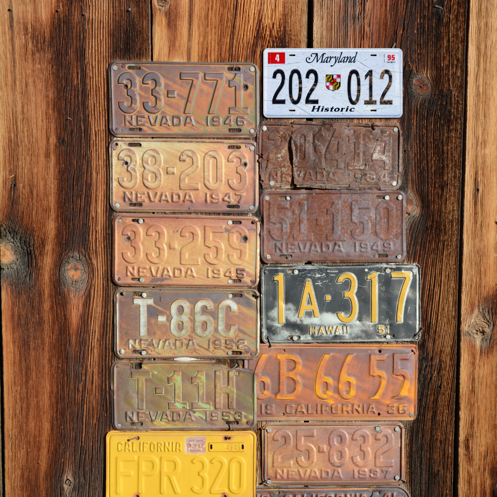 Maryland 202 012 - Tin License Plate Sign(6*12Inch)