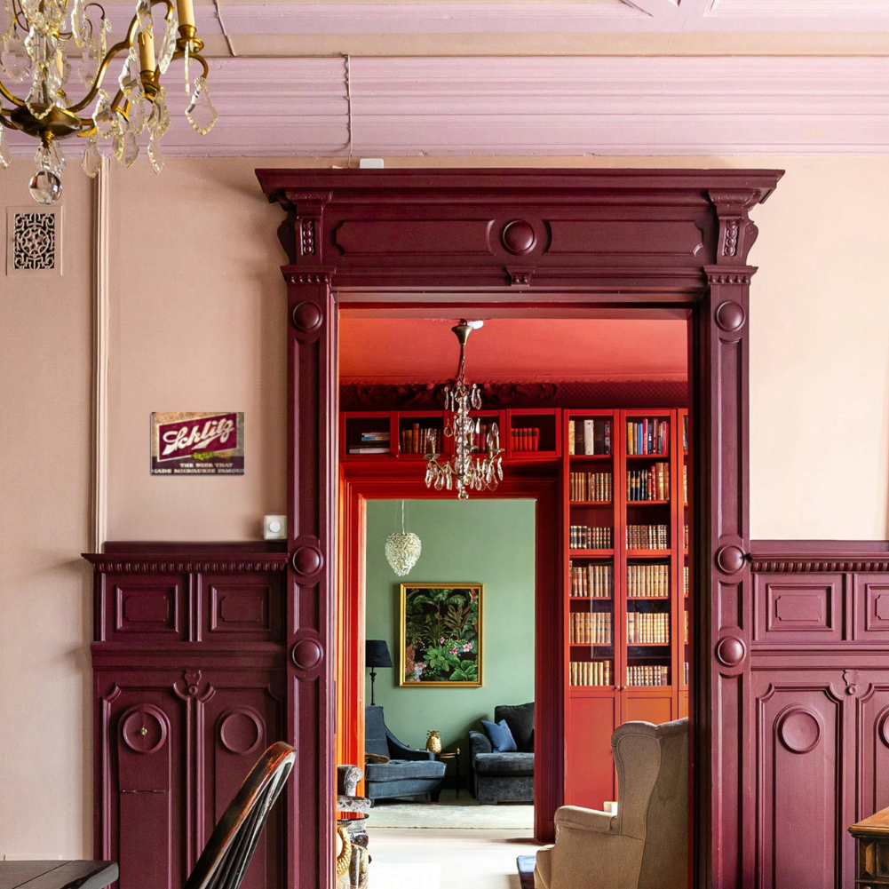 Schlitz Beer Vintage Metal Sign – Milwaukee Famous