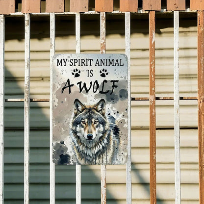My Spirit Animal Is a Wolf
