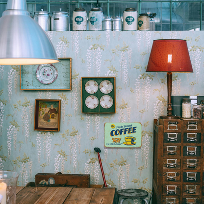 Vintage "Fresh Brewed Coffee" 25¢