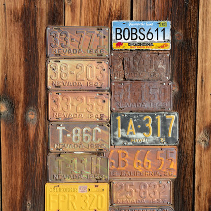 North Dakota B0BS611 - Tin License Plate Sign(6*12Inch)