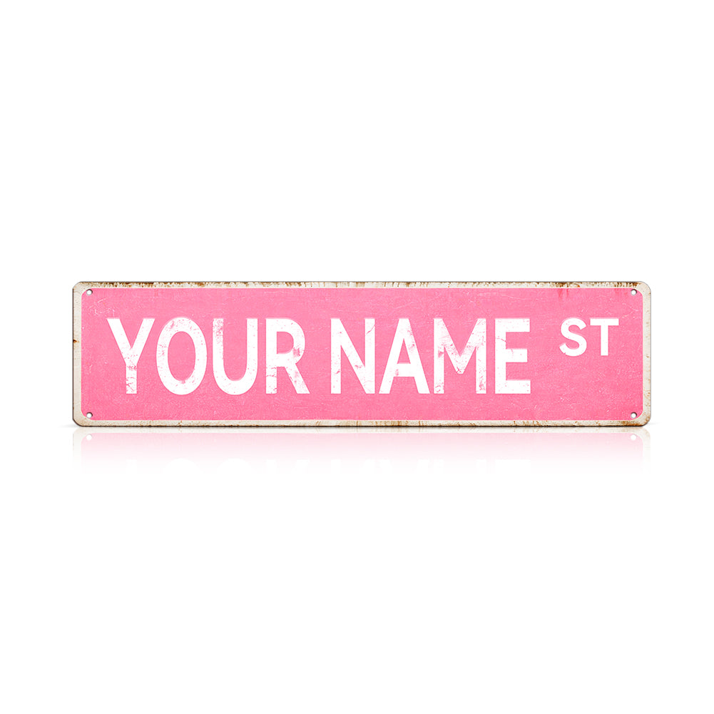 Custom Funny Spanglish Vintage Wall Decor - Your Name.st