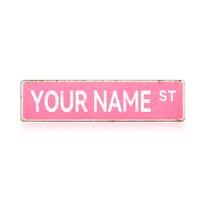 Custom Funny Spanglish Vintage Wall Decor - Your Name.st