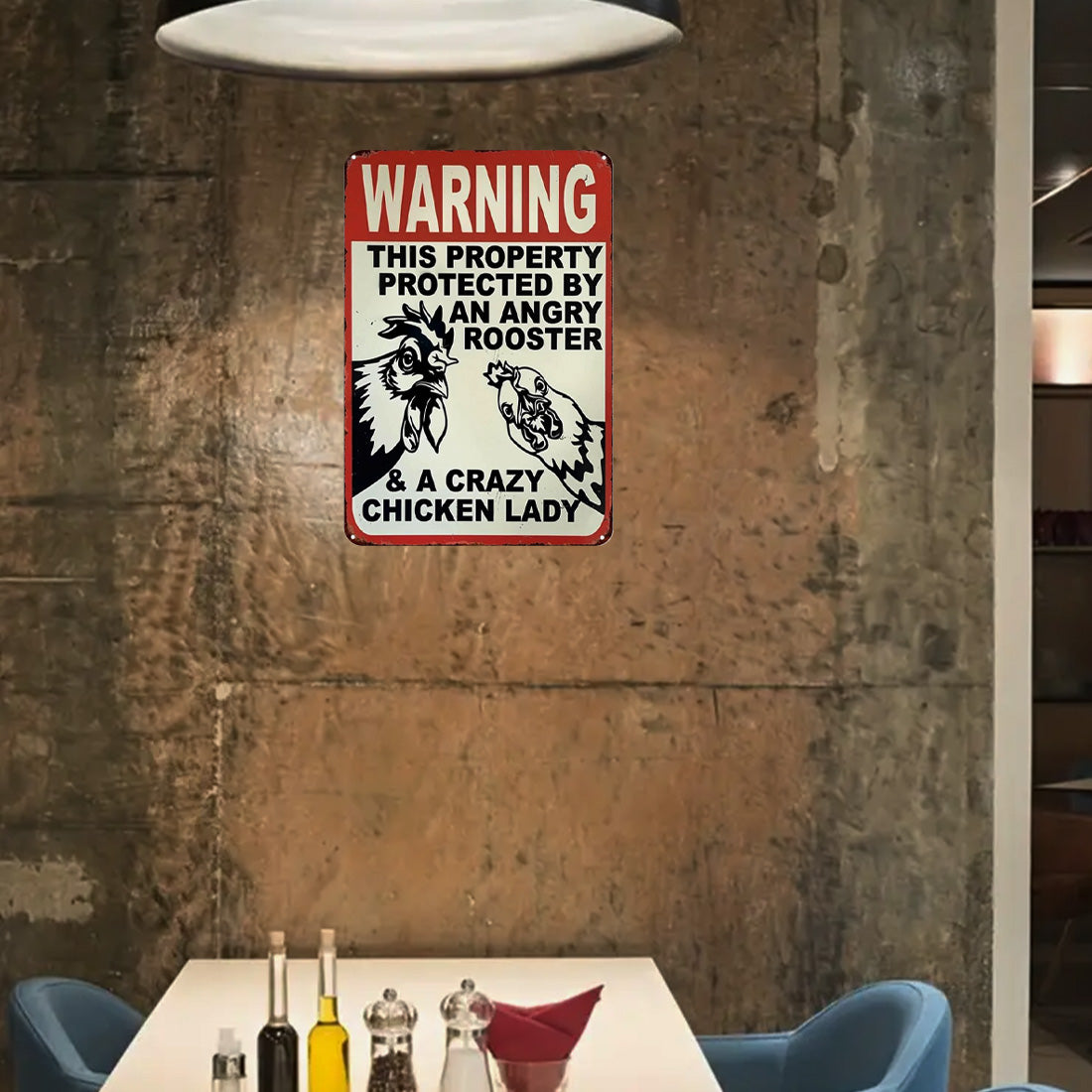 Crazy Chicken Lady Warning
