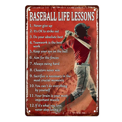 Baseball Life Lessons