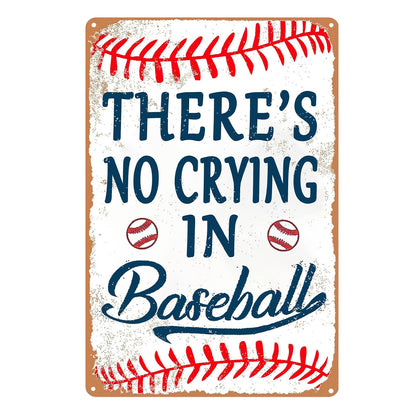 There's No Crying in Baseball