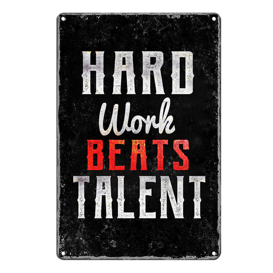 Hard Work Beats Talent
