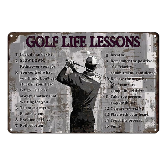 Golf Life Lessons