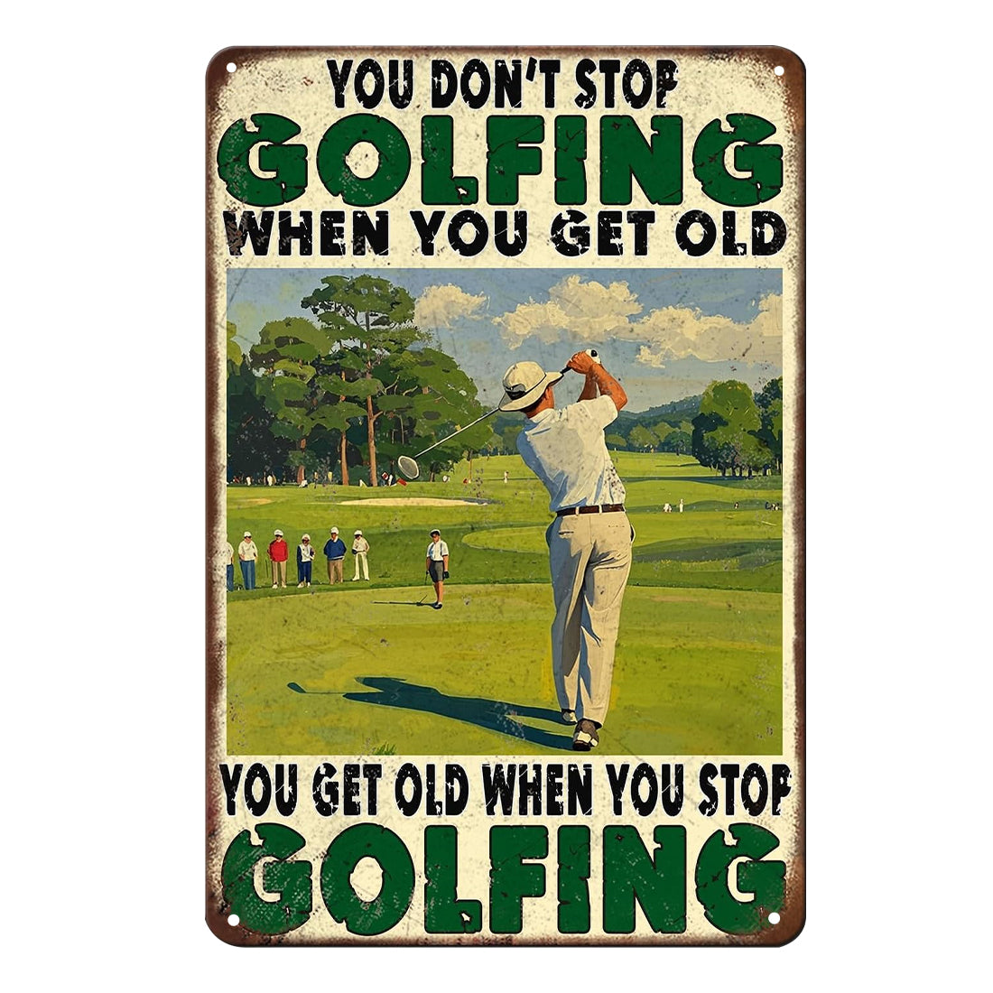 You Don't Stop Golfing When You Get Old