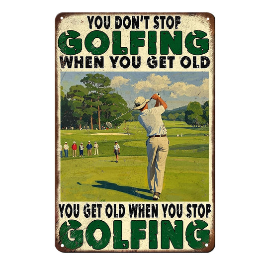 You Don't Stop Golfing When You Get Old