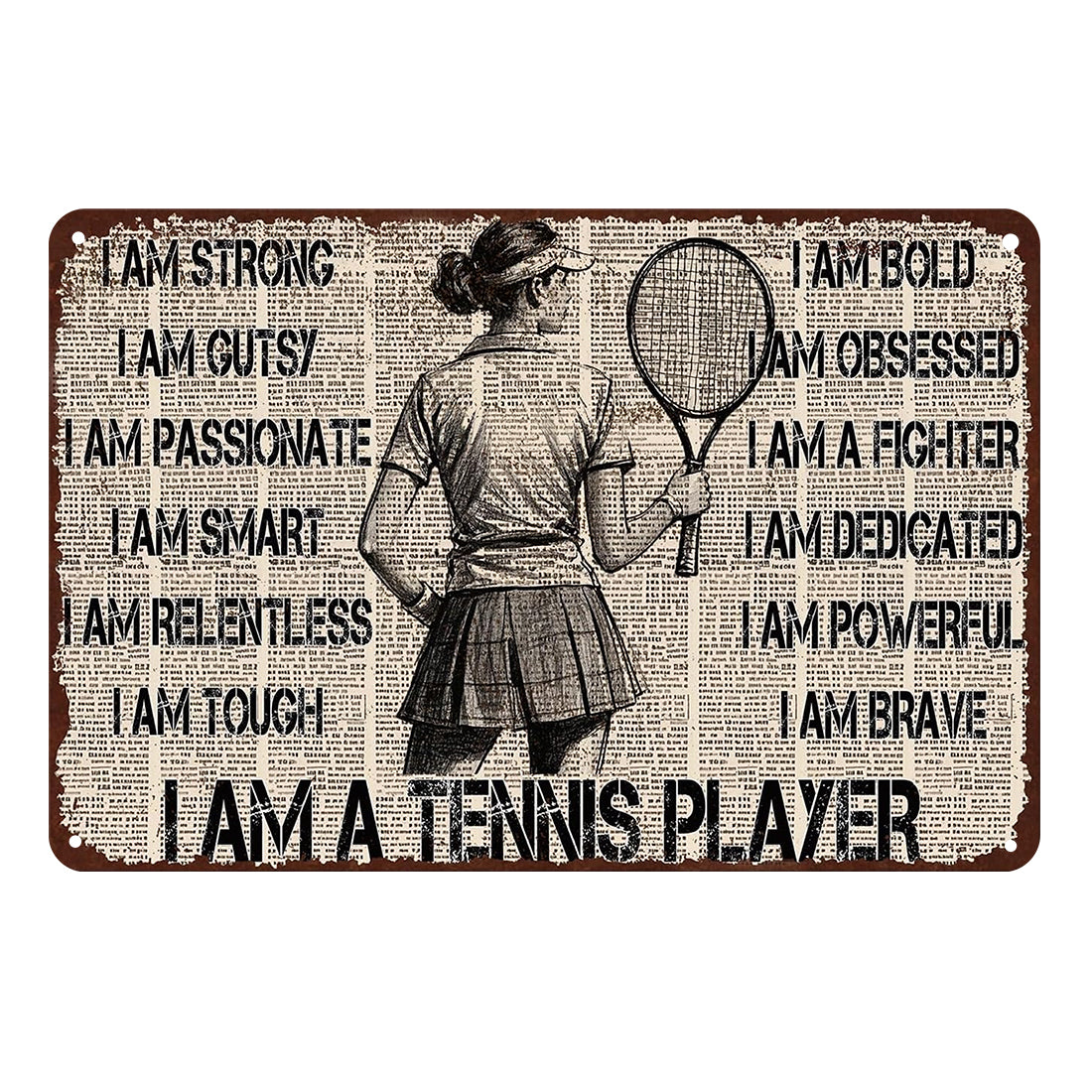 I Am a Tennis Player