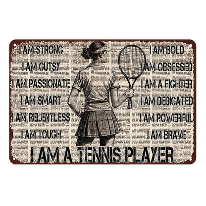 I Am a Tennis Player