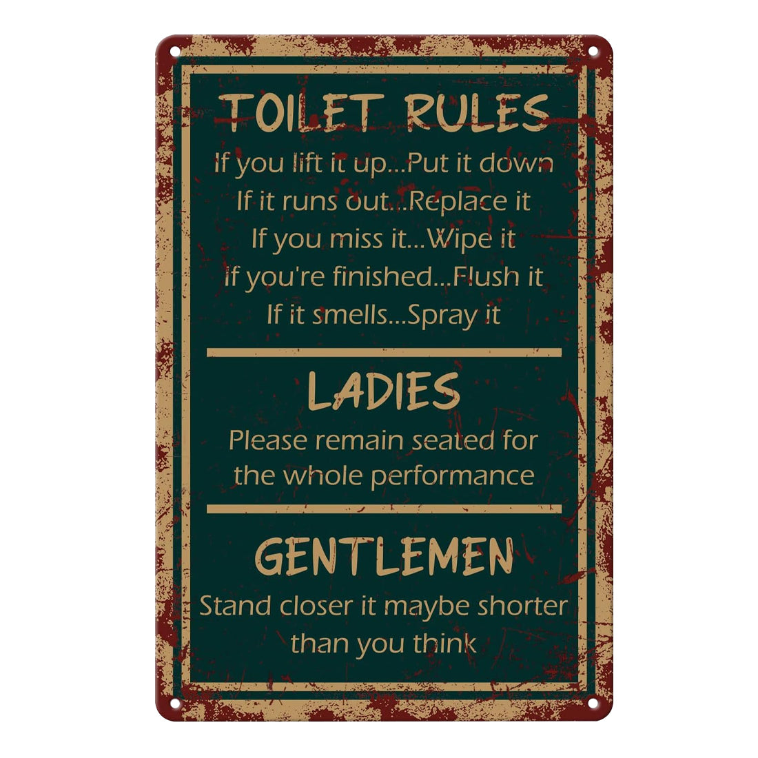 Toilet Rules